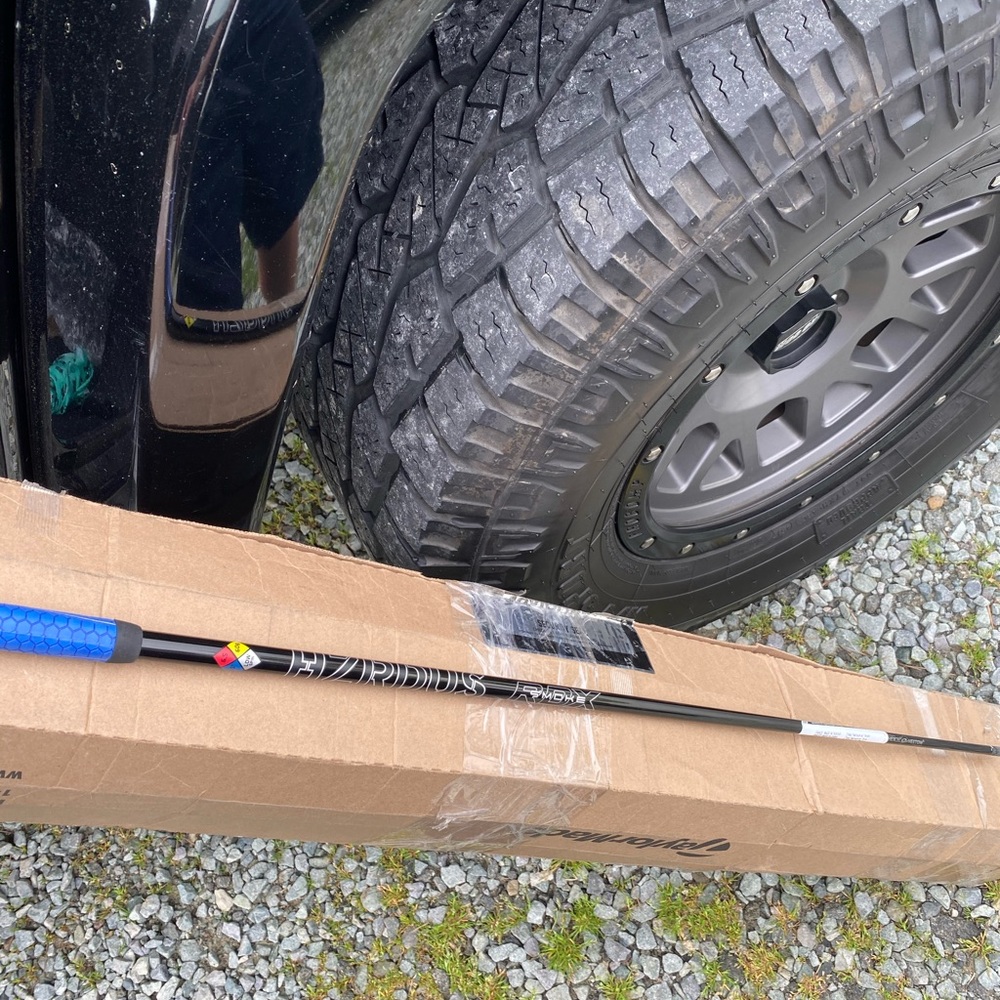 ProjectX HZRDUS SMOKE BALCK RDX driver shaft